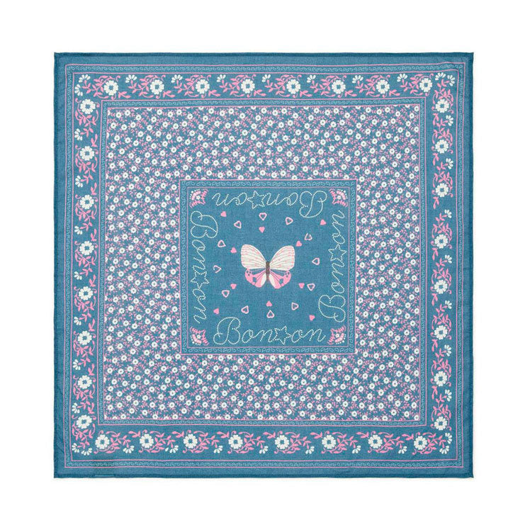 Bonton Curious Blue Scarf