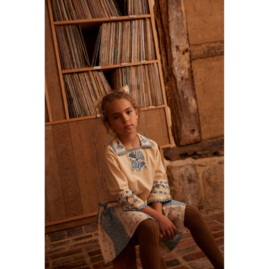Apolina Meadow Calico/Quilt Calico Maja Skirt