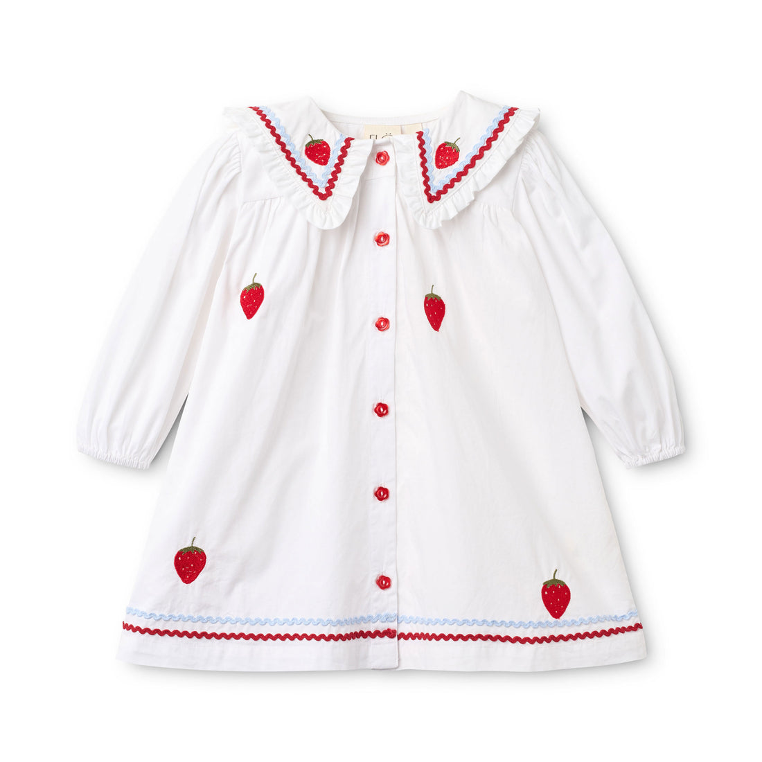 Floss White Manon Dress