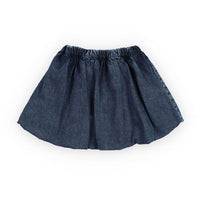 The New Society Blue Denim Mara Skirt