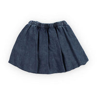 The New Society Blue Denim Mara Skirt