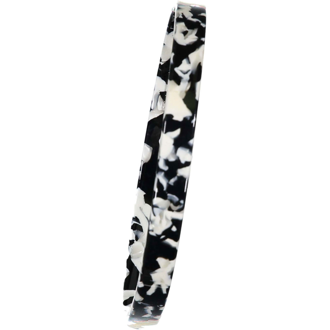 Knot Hairbands Black Marbleized Headband