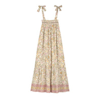Louise Misha Cream Marcelette Women Dress