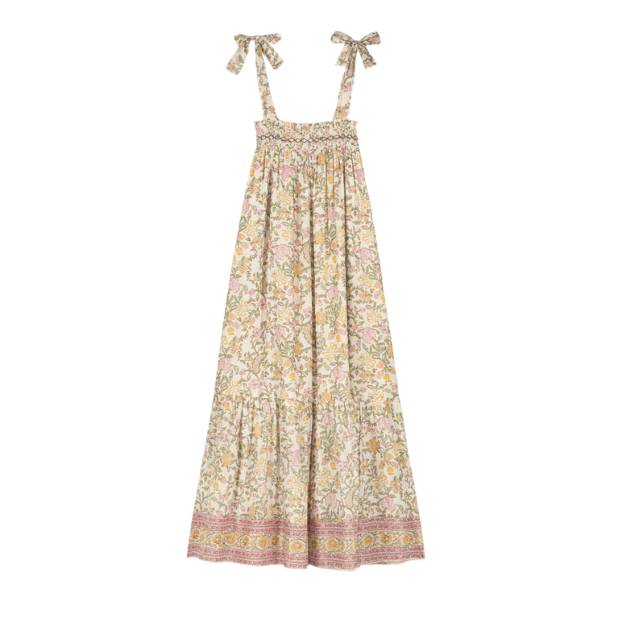 Louise Misha Cream Marcelette Women Dress