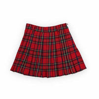 The New Society Galactic Red Check Martina Skirt