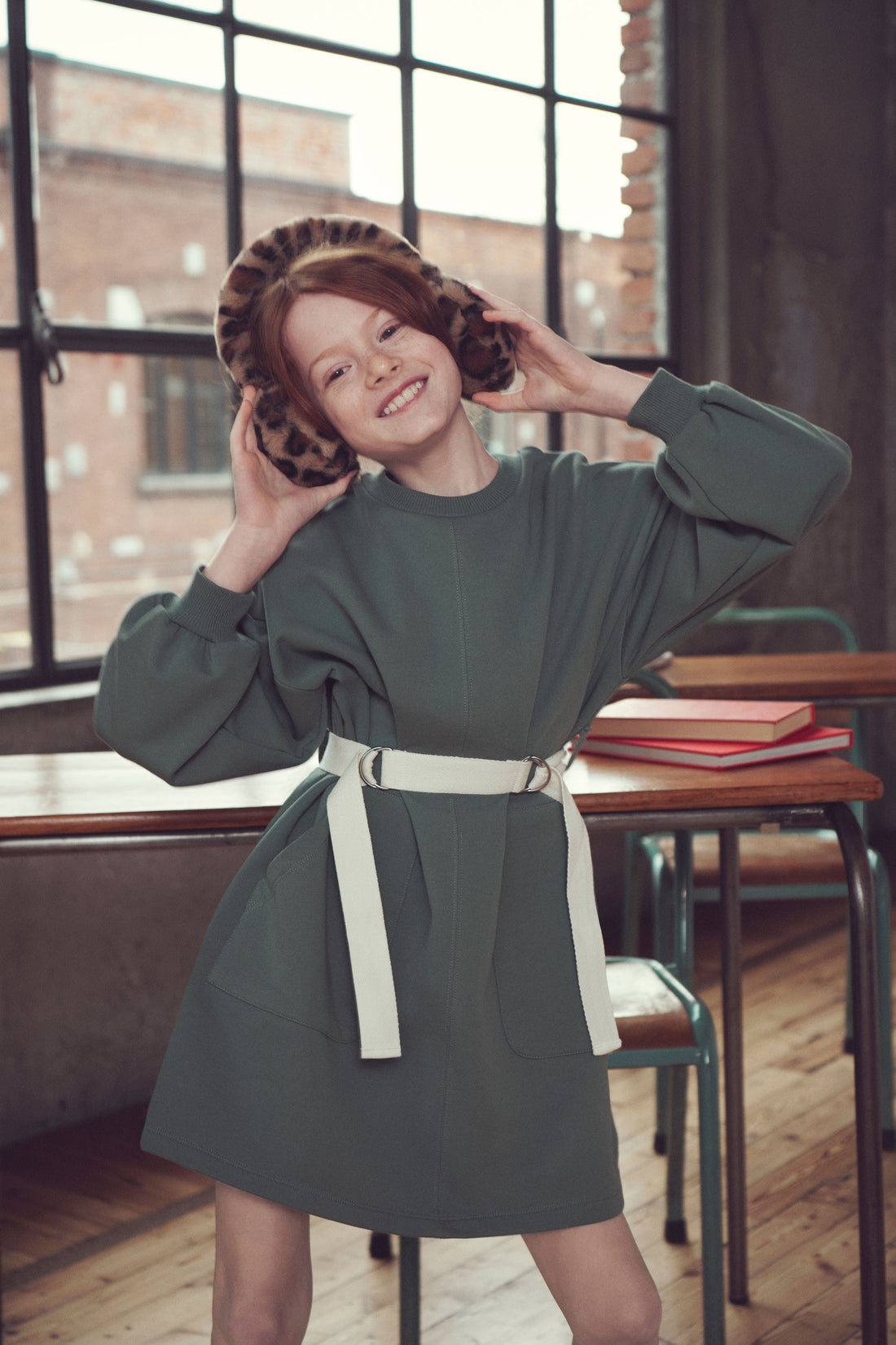 Max and Co Spruce Green Maxi Sweater Dress With Belt Ladida Max and Co Spruce Green Maxi Sweater Dress With Belt Ladida