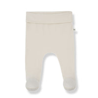 1+ In The Family Ecru May Footed Leggings
