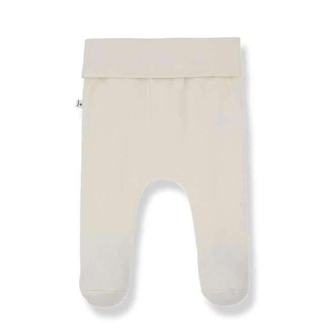 1+ In The Family Ecru May Footed Leggings