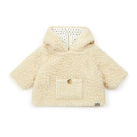 Bonton Ecru Camion Baby Jacket