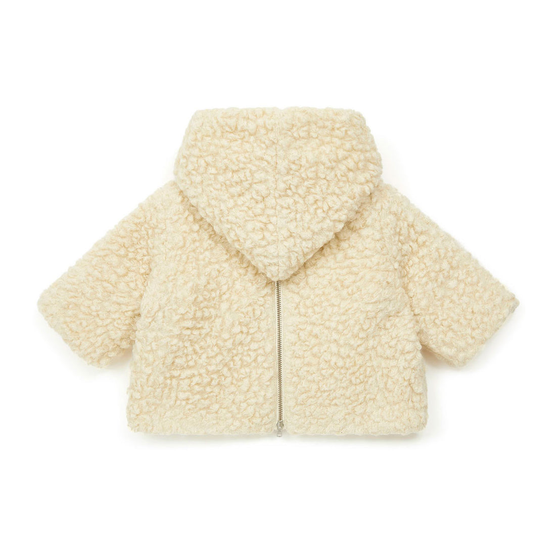 Bonton Ecru Camion Baby Jacket