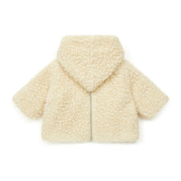 Bonton Ecru Camion Baby Jacket