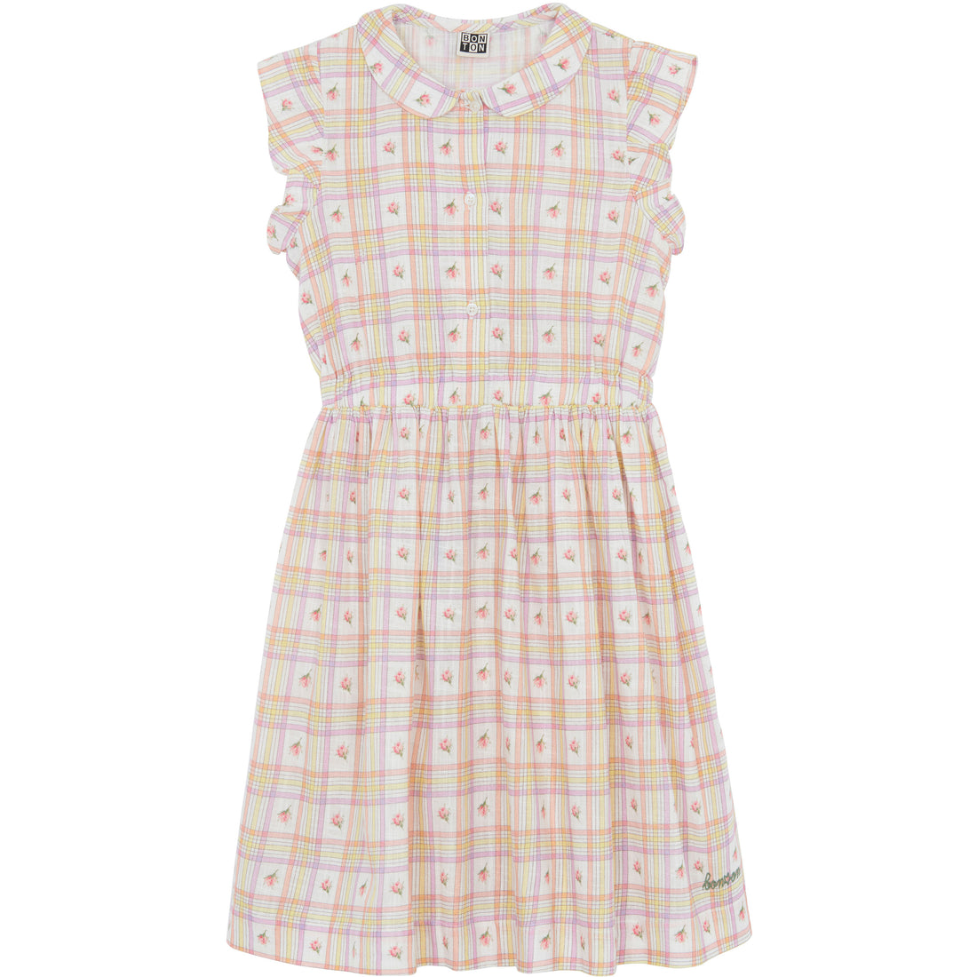 Bonton Rosebud Tile Greta Dress