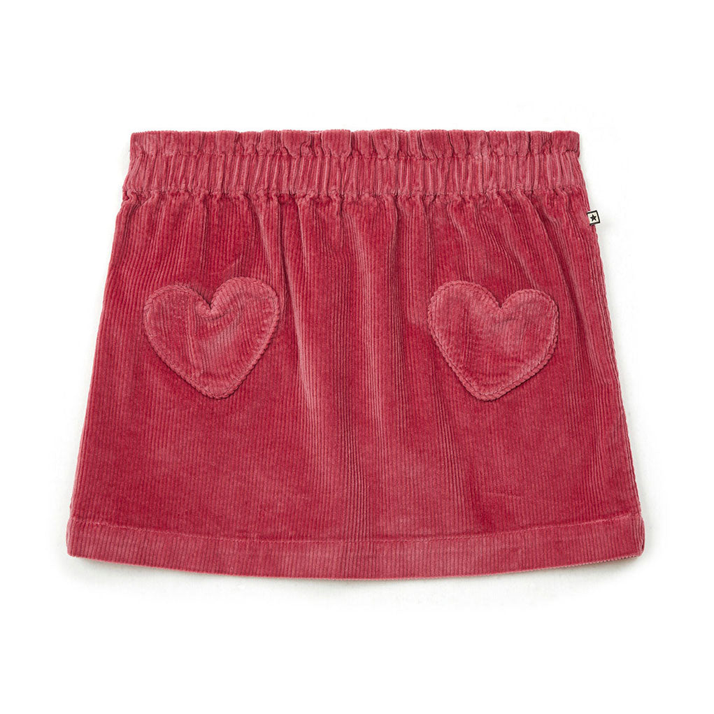 Bonton Rosewood Heart Pocket Skirt