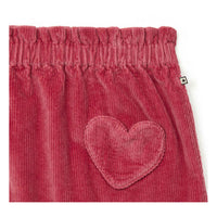 Bonton Rosewood Heart Pocket Skirt