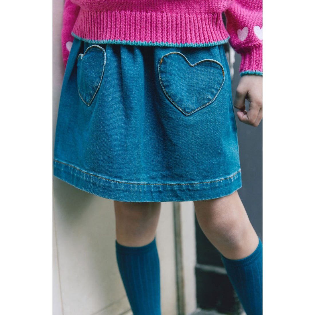 Bonton Denim Douchka Skirt