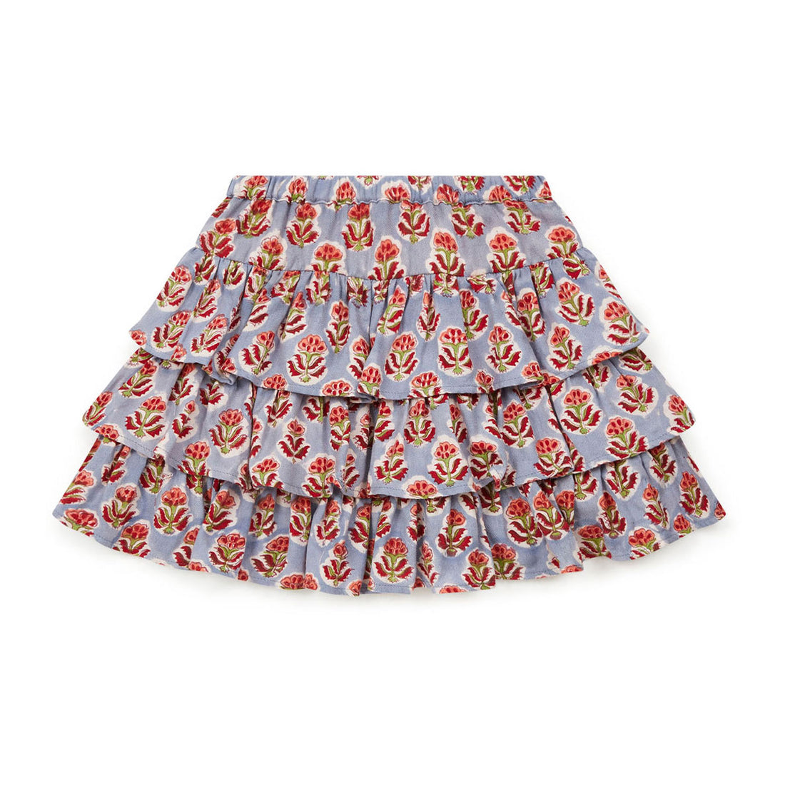 Bonton Blockprint Rafale Skirt