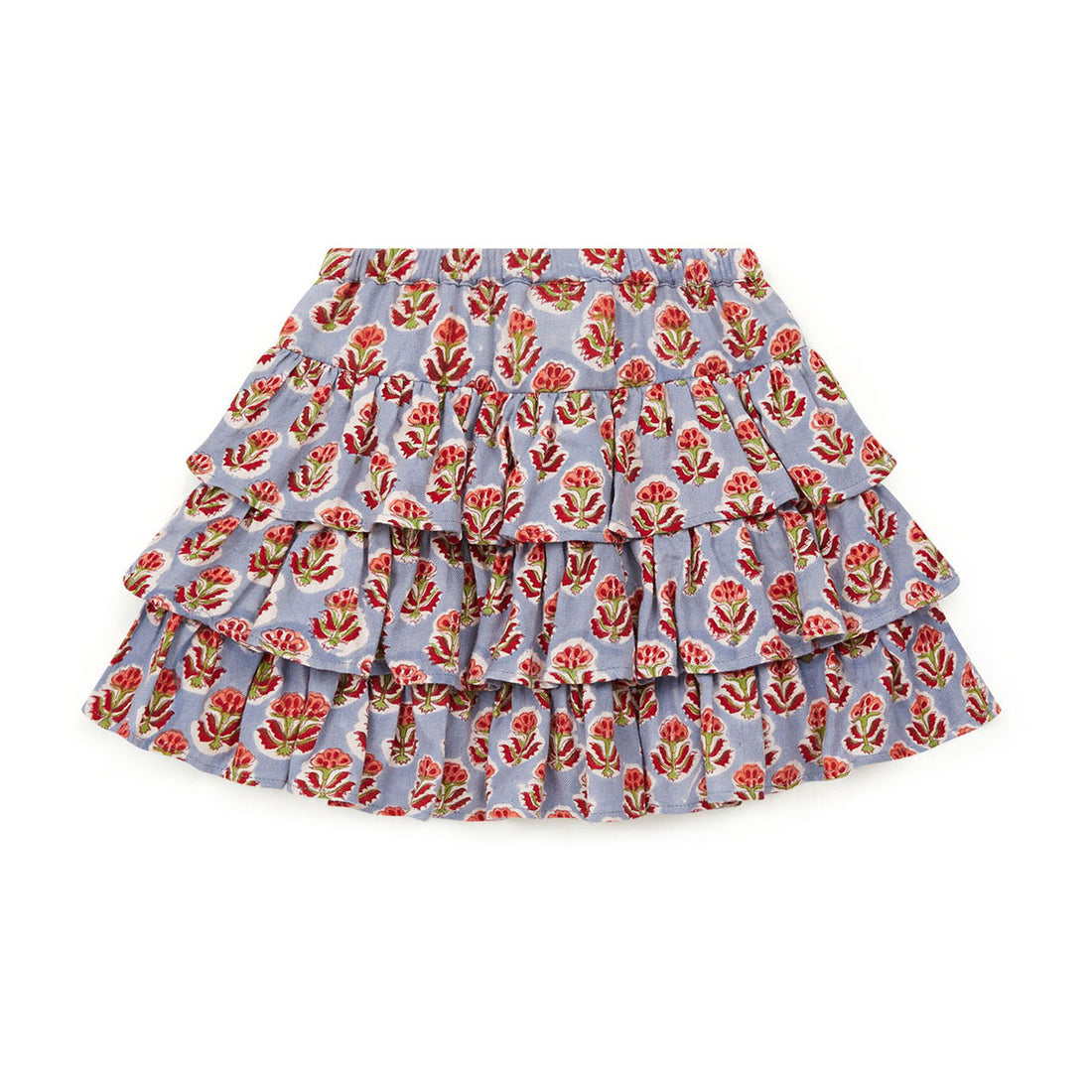 Bonton Blockprint Rafale Skirt