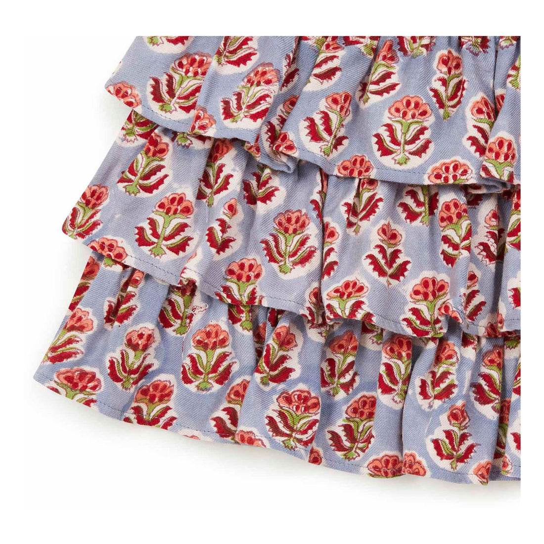 Bonton Blockprint Rafale Skirt