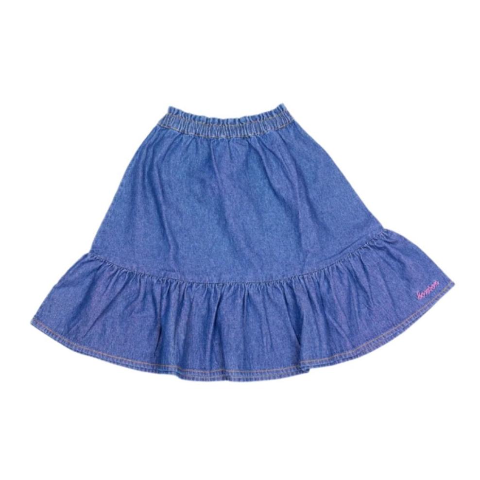 Bonton Blue Denim Skirt