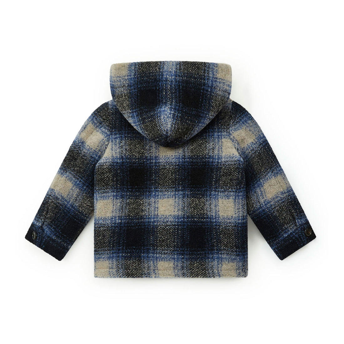 Bonton Cream Plaid Backson Jacket