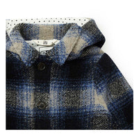 Bonton Cream Plaid Backson Jacket