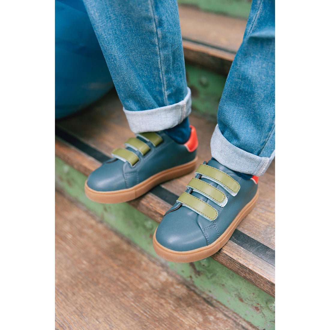 Bonton Balti Green Basil Baskets Sneaker