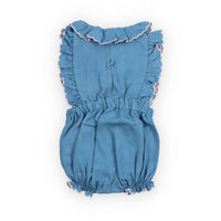 The New Society  Light Blue Chambre Menta Romper