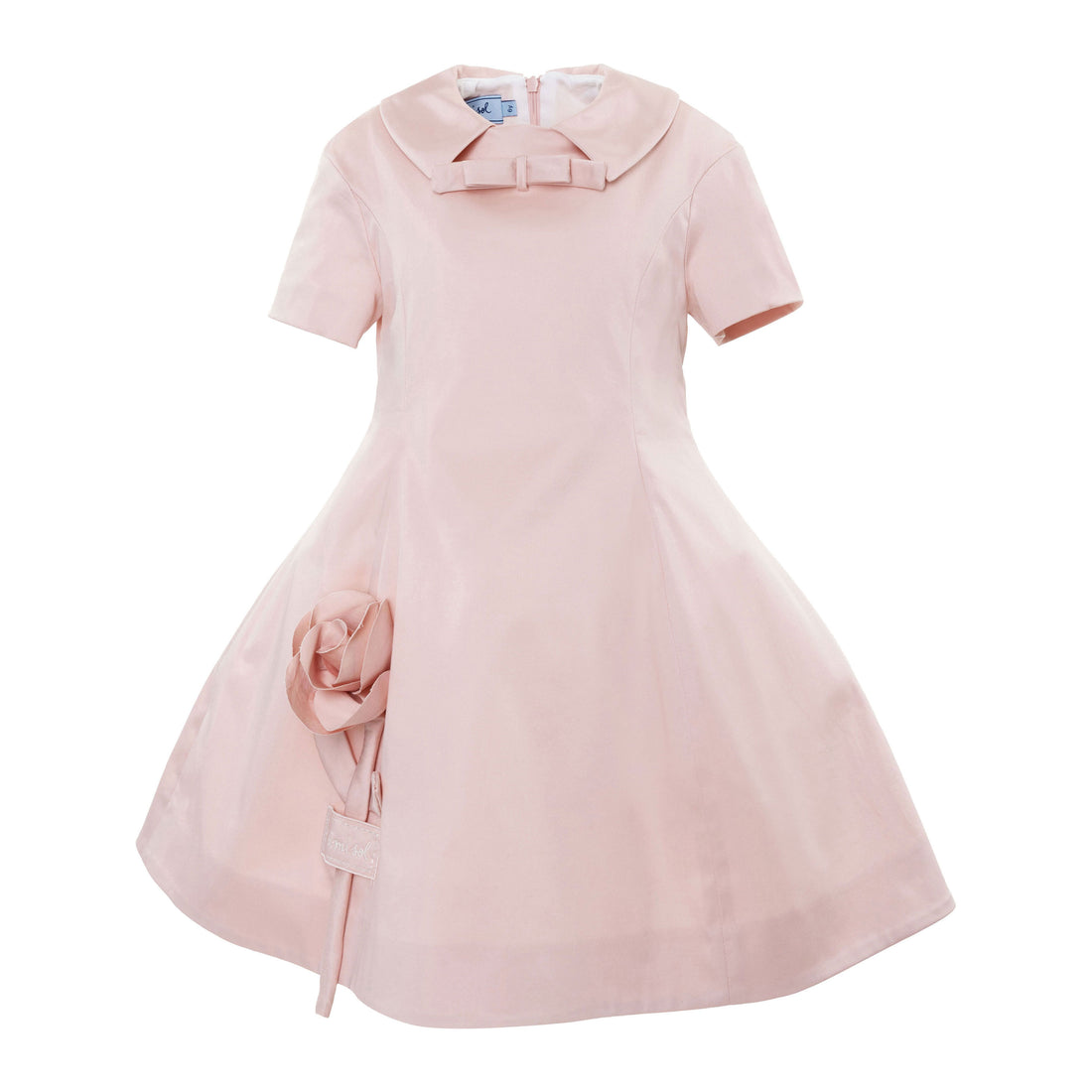 Mimisol Salmon Redingote Dress