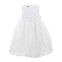 Mimisol Cream Floral Organza Dress