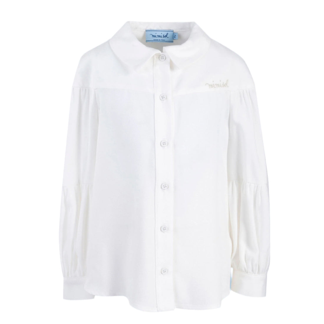 Mimisol Cream Twill Blouse