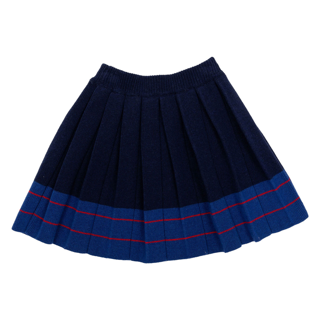 Mimisol Dark Blue Wool Knit Skirt
