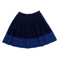 Mimisol Dark Blue Wool Knit Skirt