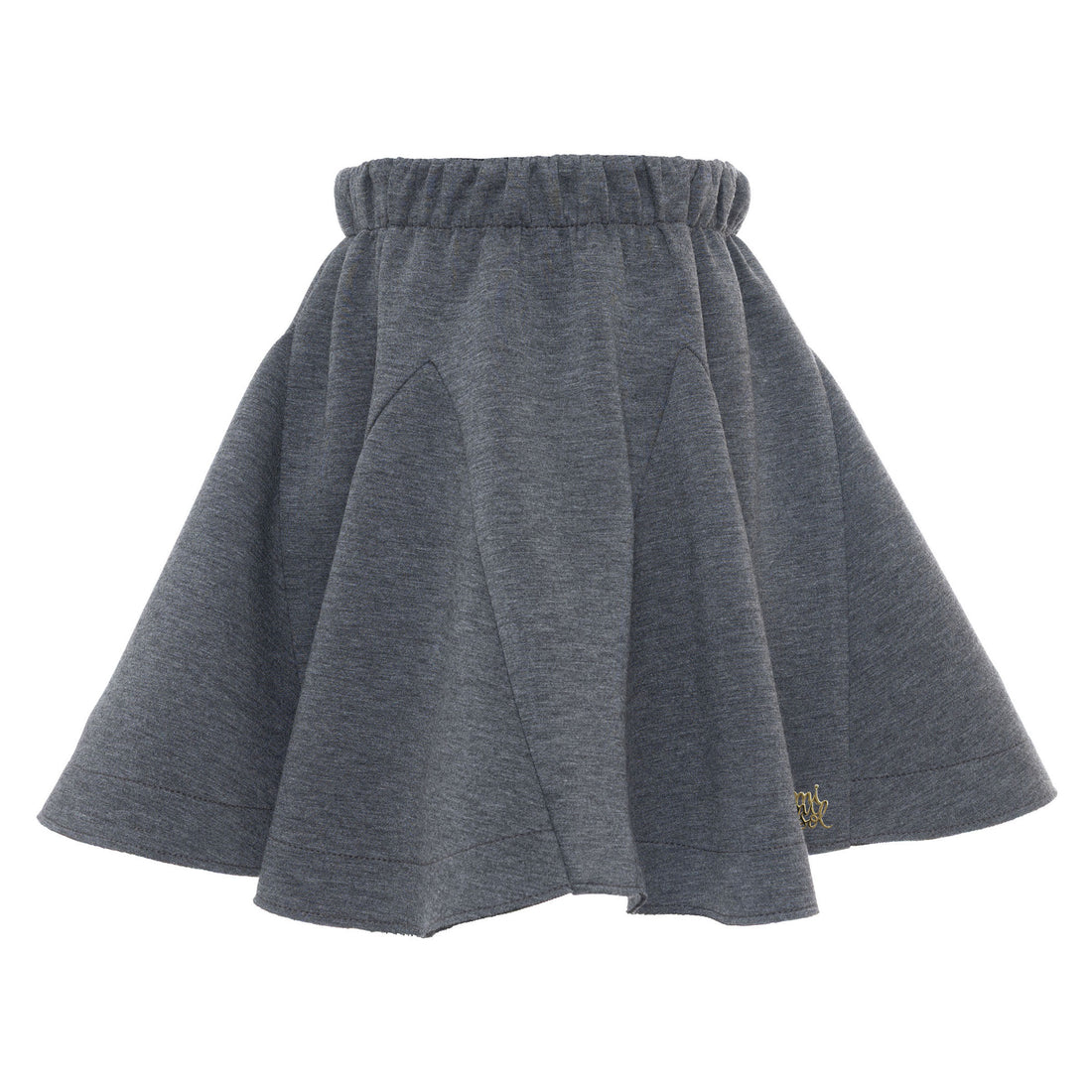 Mimisol Grey Scuba Skirt