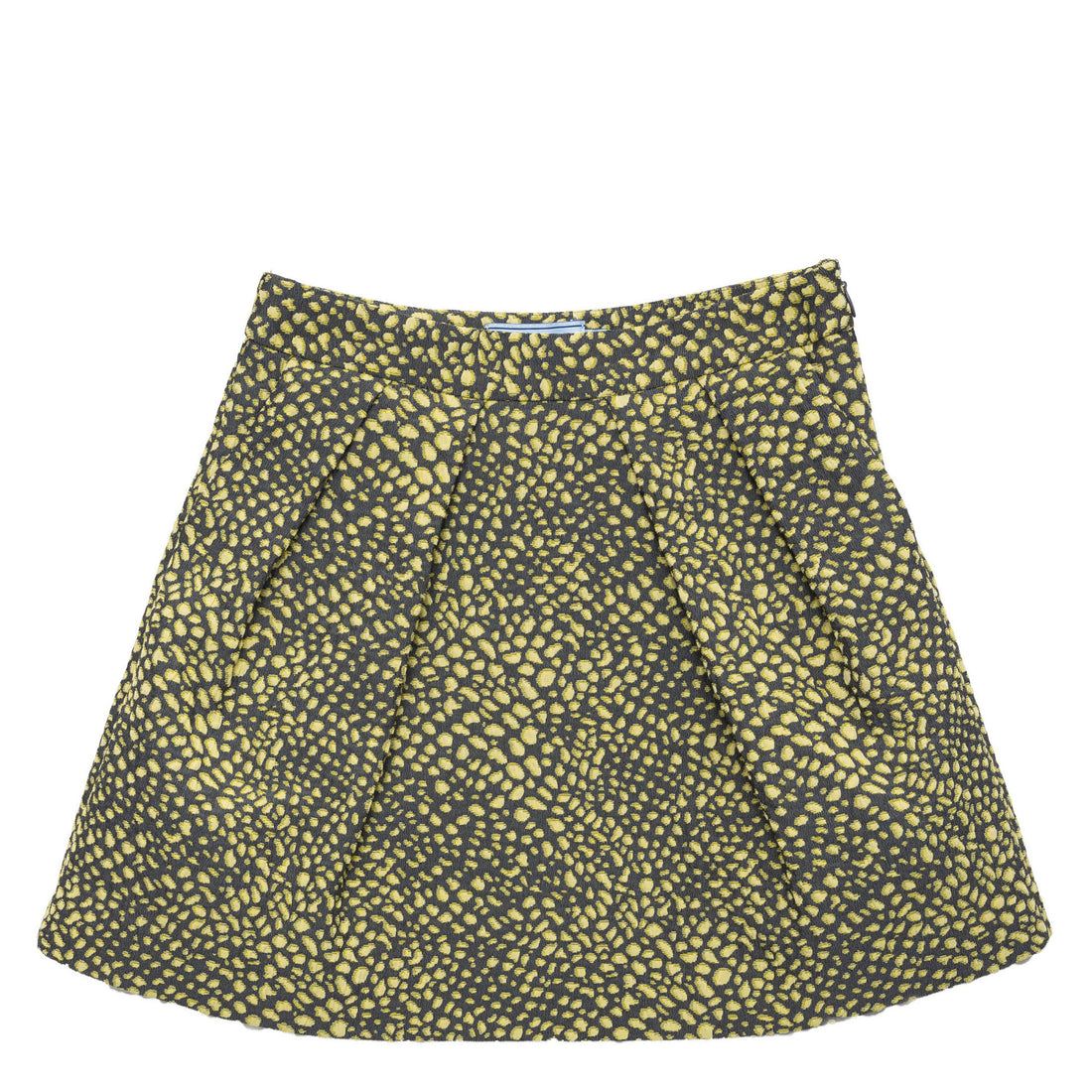 Mimisol Grey Polka Dot Jacquard Skirt