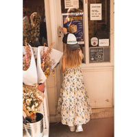 Louis Louise Black Veil Indian Flower Niko Dress