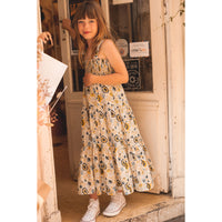 Louis Louise Black Veil Indian Flower Niko Dress