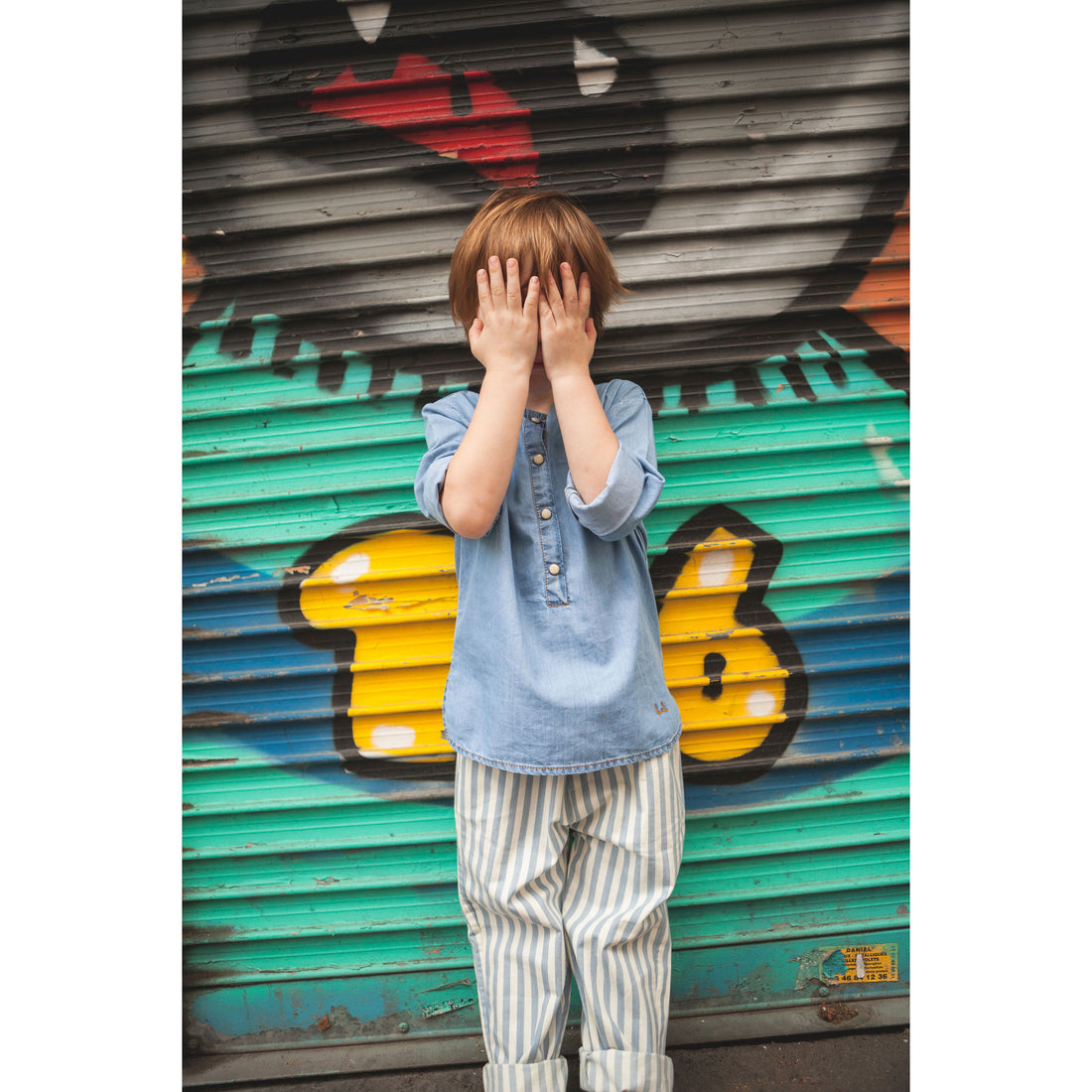 Louis Louise Blue Chambray Oncle Shirt