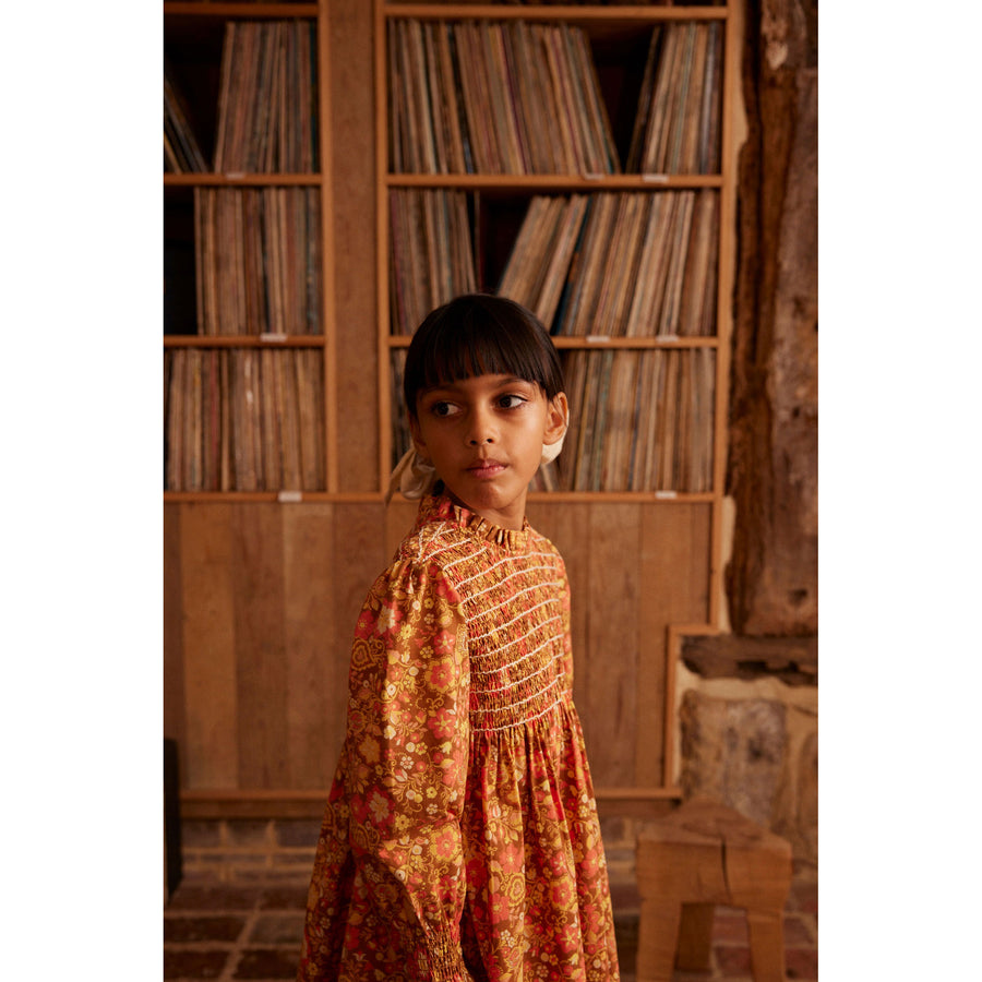 Apolina Autumn Harvest Floral Mia Dress – Ladida