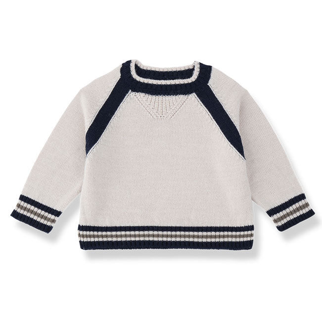 1+ In The Family Rice Milano Baby Pullover