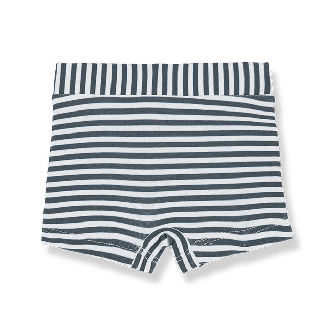 1+ in the Family  Petroleum Milo Baby Shorts