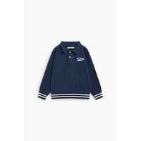 The New Society Black Iris Misty Polo