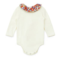 Bonton Cream Liberty Ruffle Collar Body
