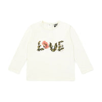 Bonton Cream Love Baby Tee