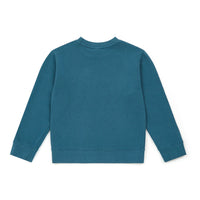 Bonton Curious Blue School Sweatshirt