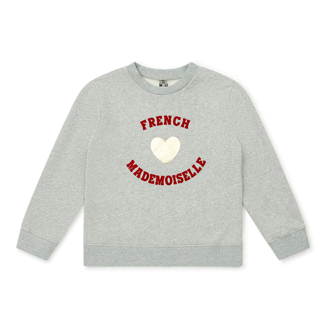 Bonton Grey Madamoiselle Sweatshirt