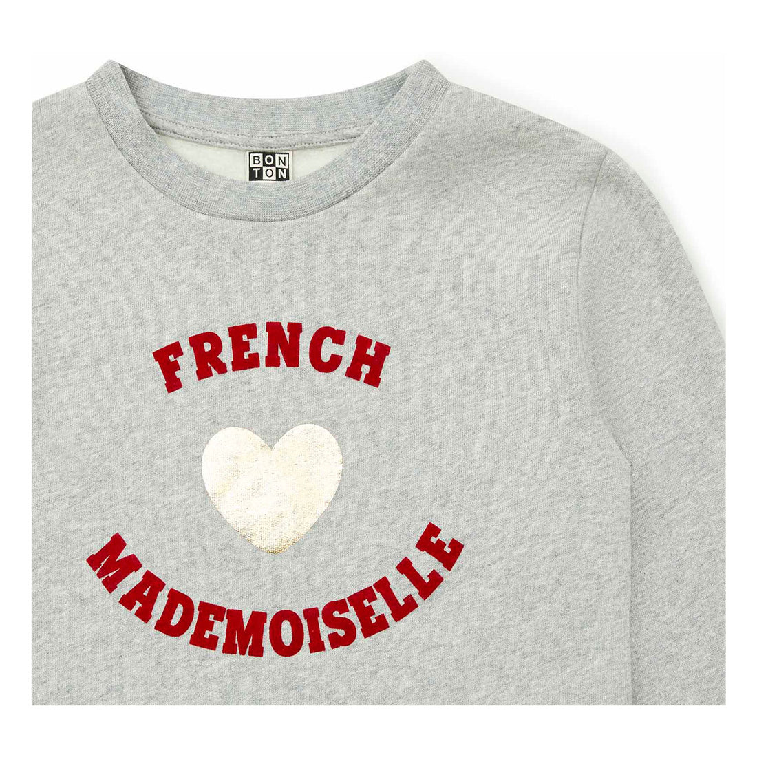 Bonton Grey Madamoiselle Sweatshirt