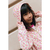 Bonton Cream Sweat Saxo Zip Up Sweater