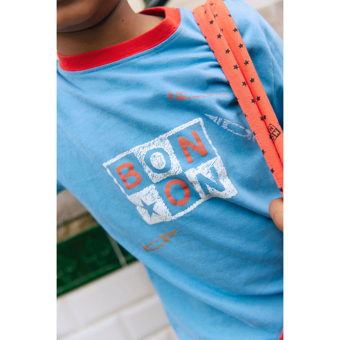 Bonton Blue Taxo Tee