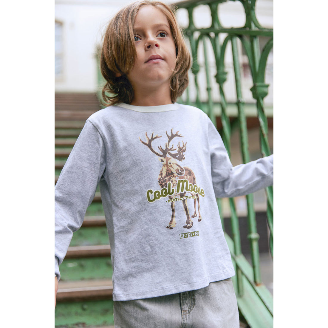Bonton Grey Taxo Tee