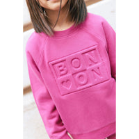 Bonton Violet Sweat Sandy Pullover
